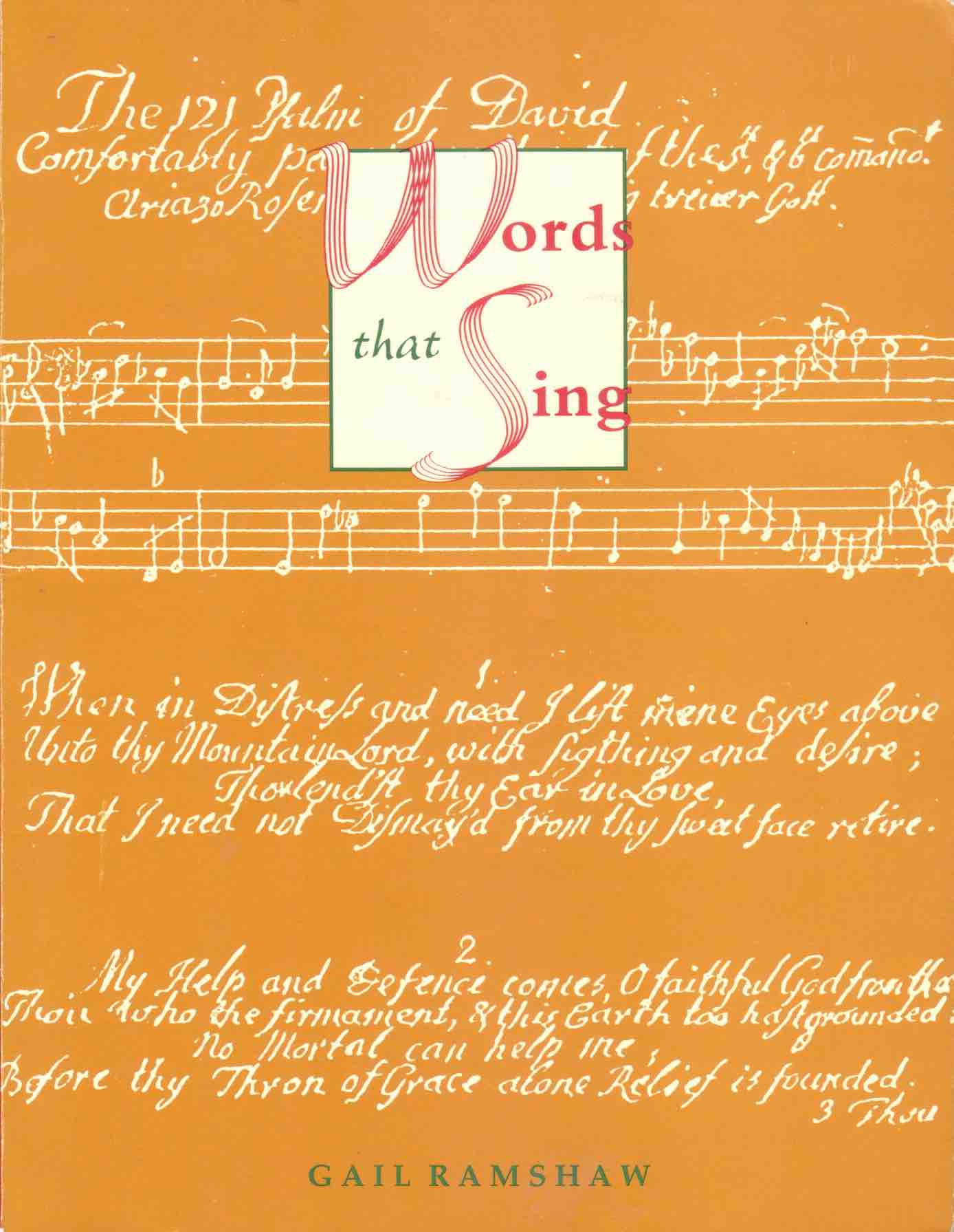 Cover of Words That Sing