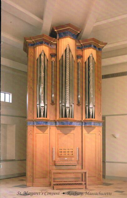 Cover of St. Margaret's Convent Organ