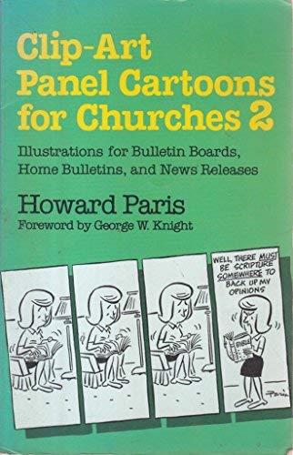 Cover of  Clip-Art Panel Cartoons for Churches 2