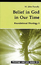 Cover of Belief in God in our time