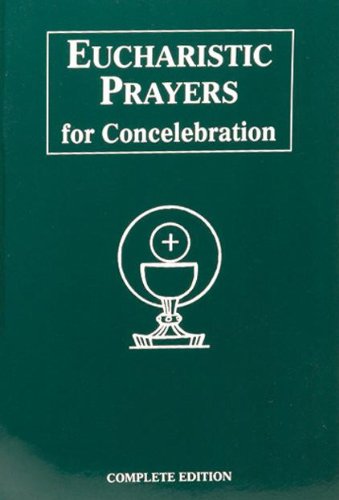 Cover of Eucharistic Prayers for Concelebration