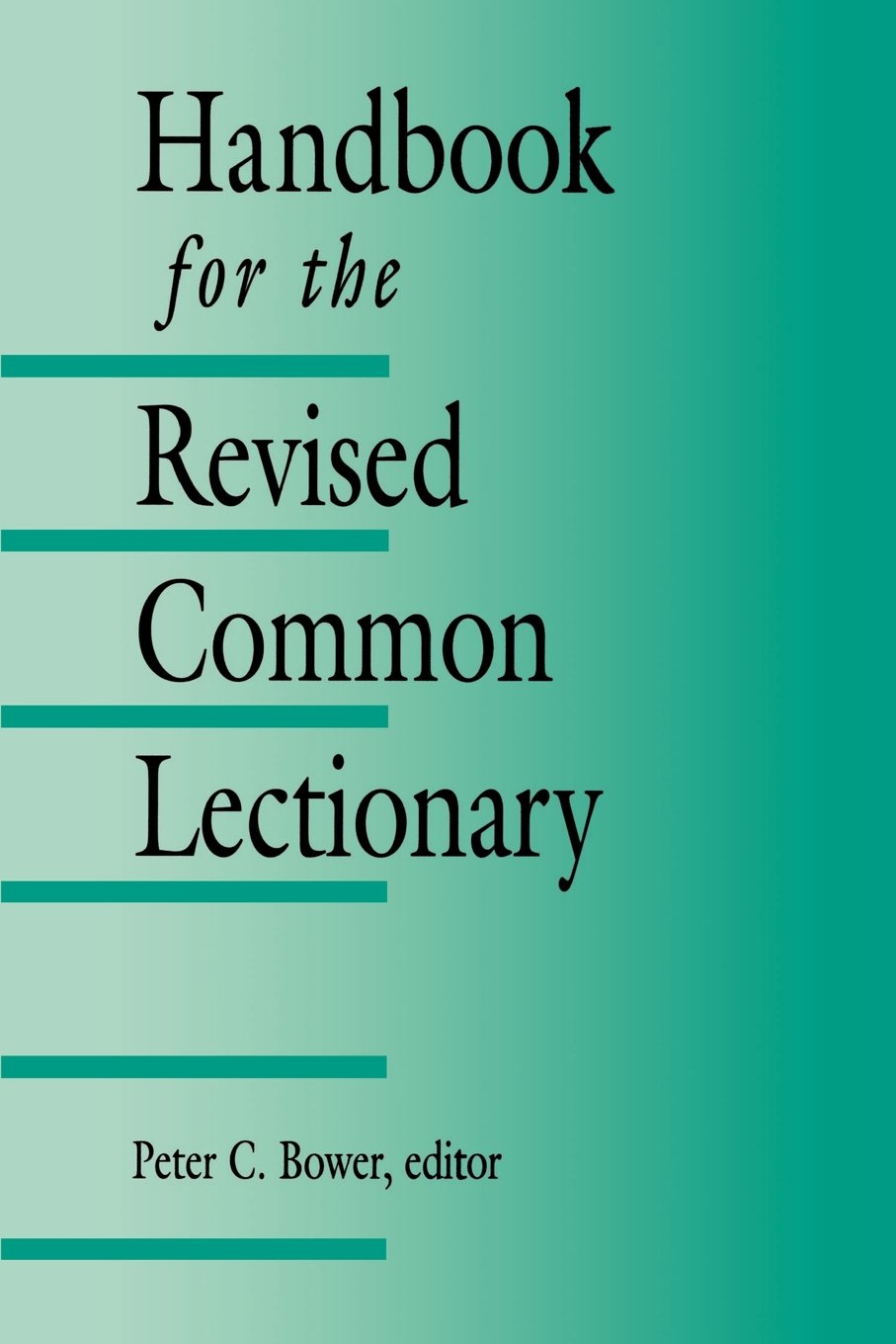 Cover of Handbook for the Revised Common Lectionary