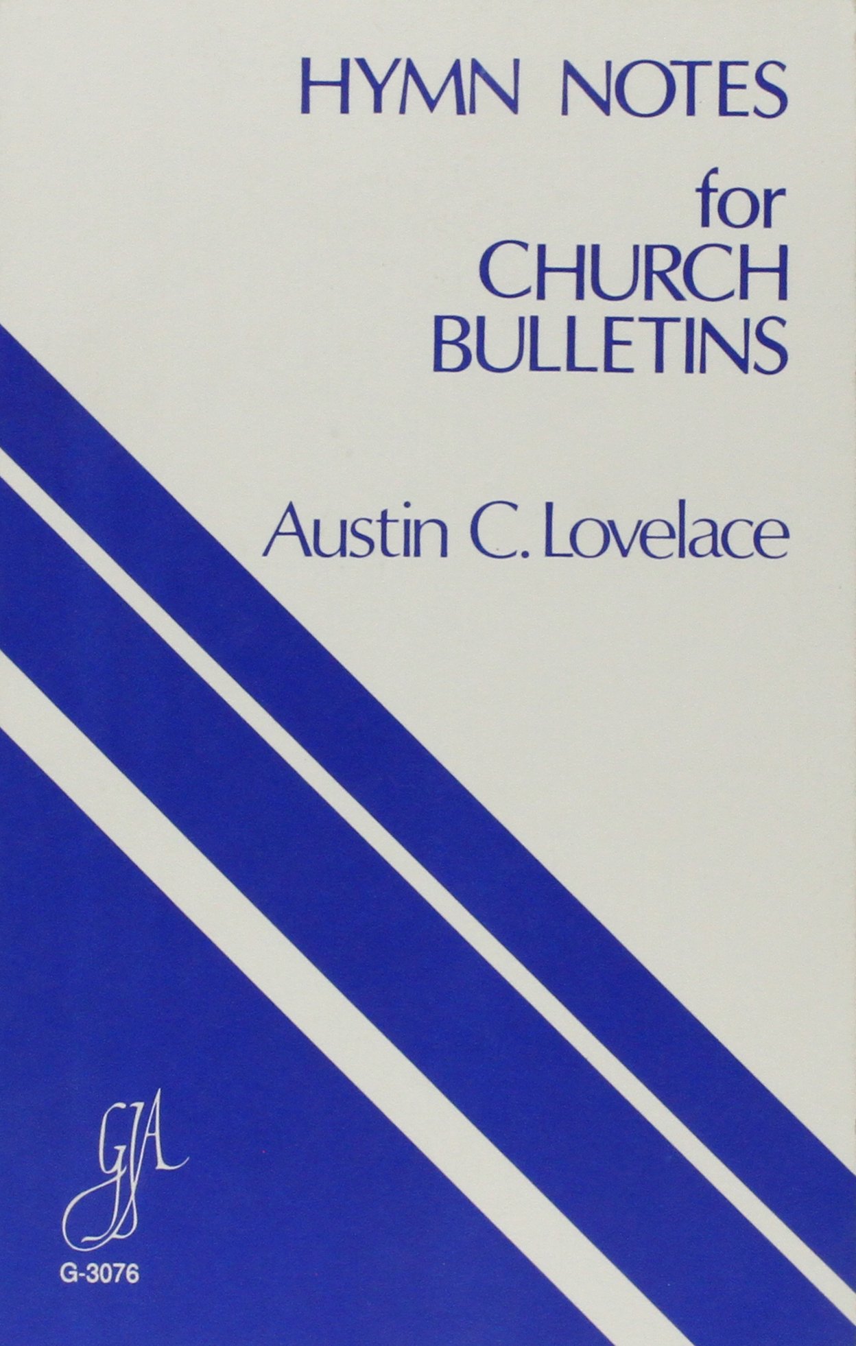 Cover of Hymn Notes for Church Bulletins