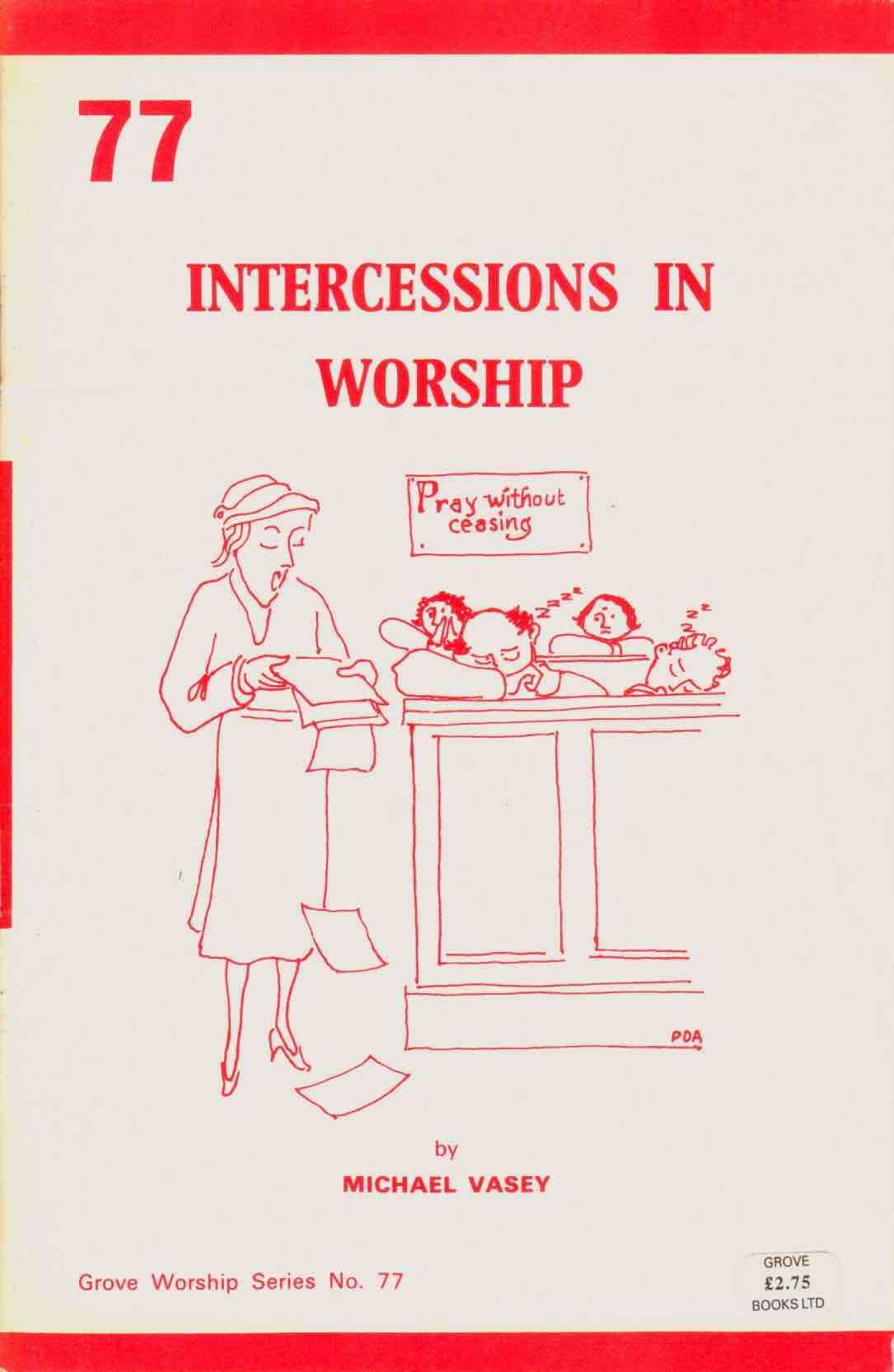 Cover of Intercessions In Worship