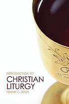 Cover of Introduction to Christian Liturgy