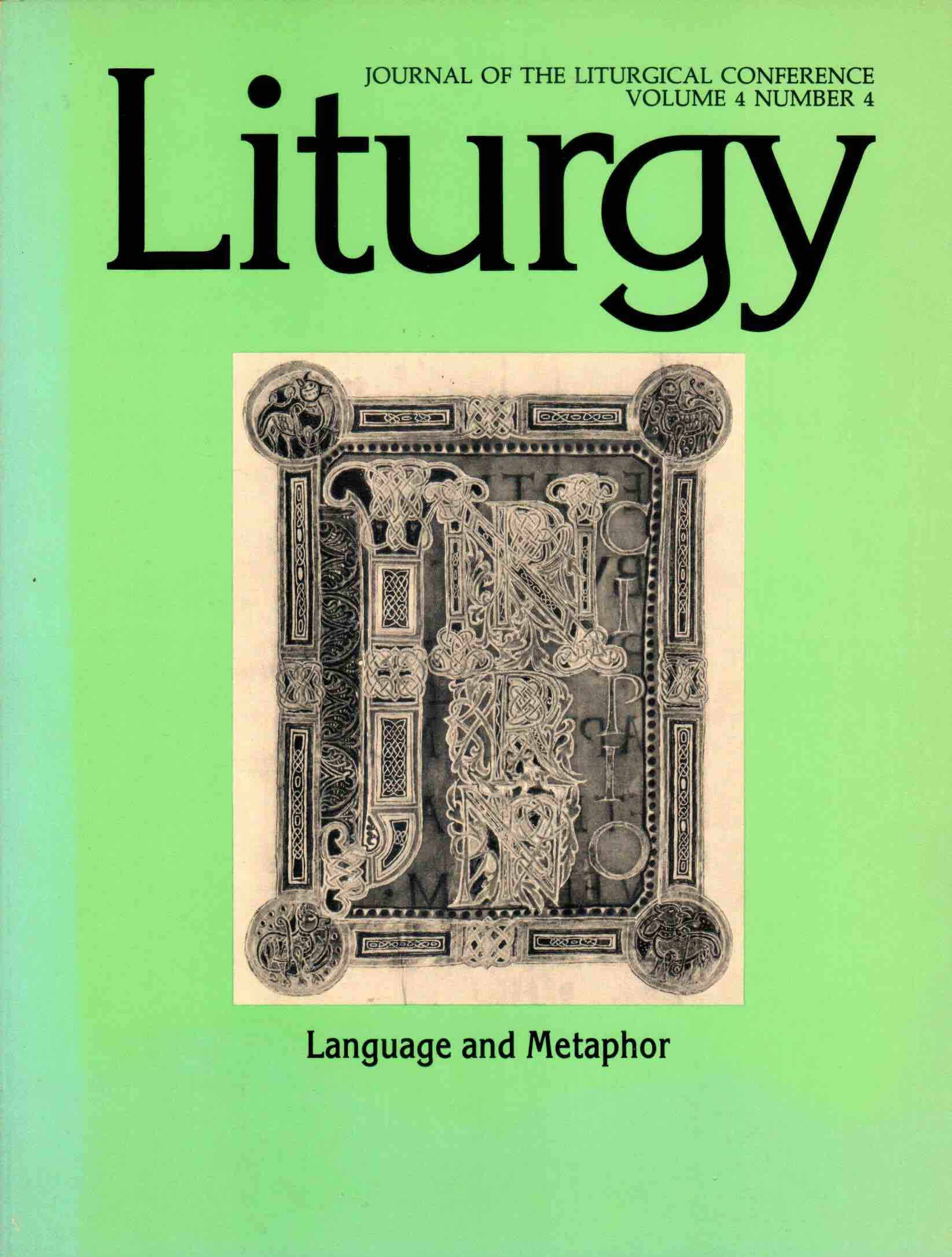 Cover of Liturgy : Language and Metaphor