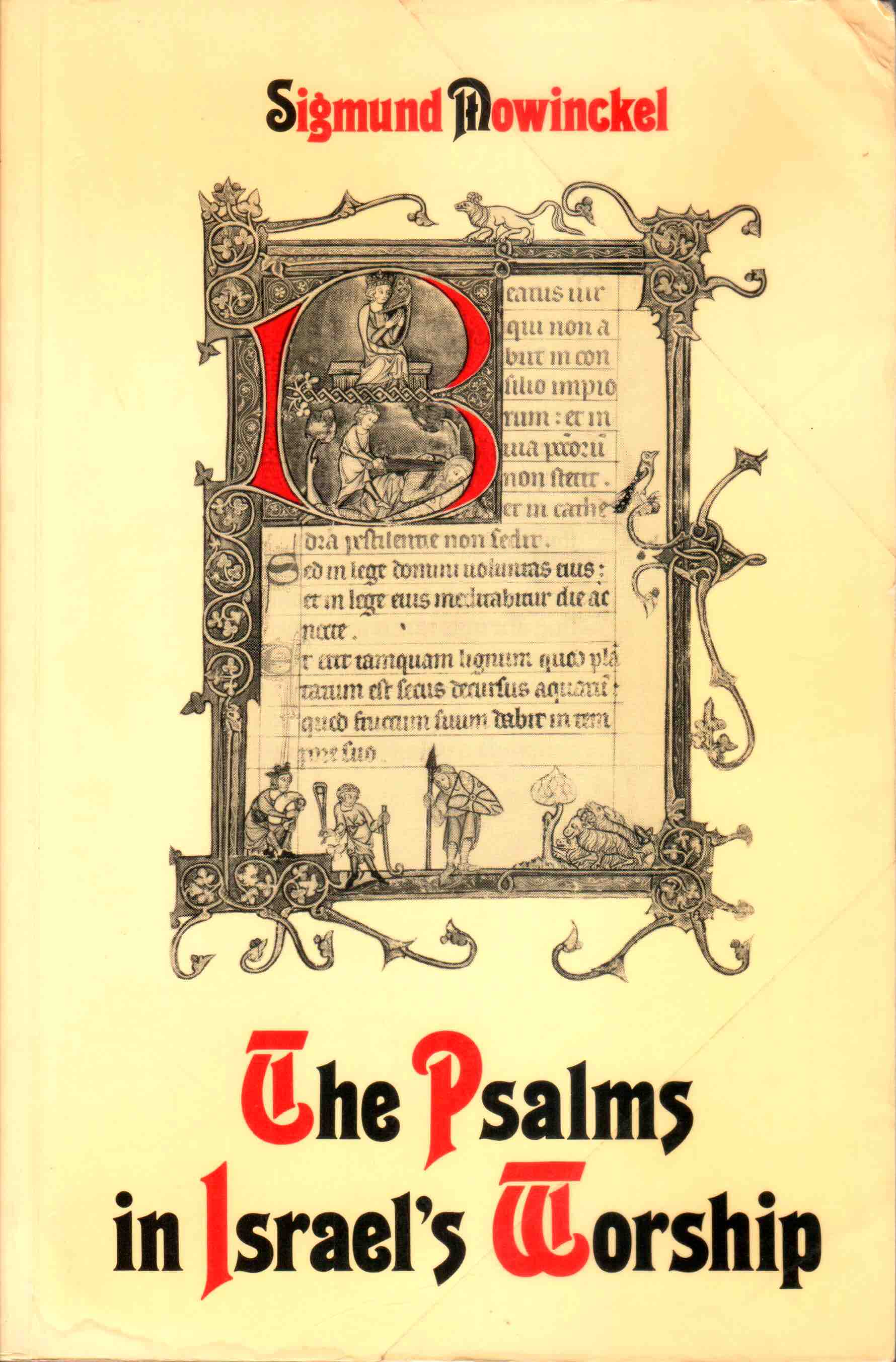 Cover of The Psalms in Israel's Worship