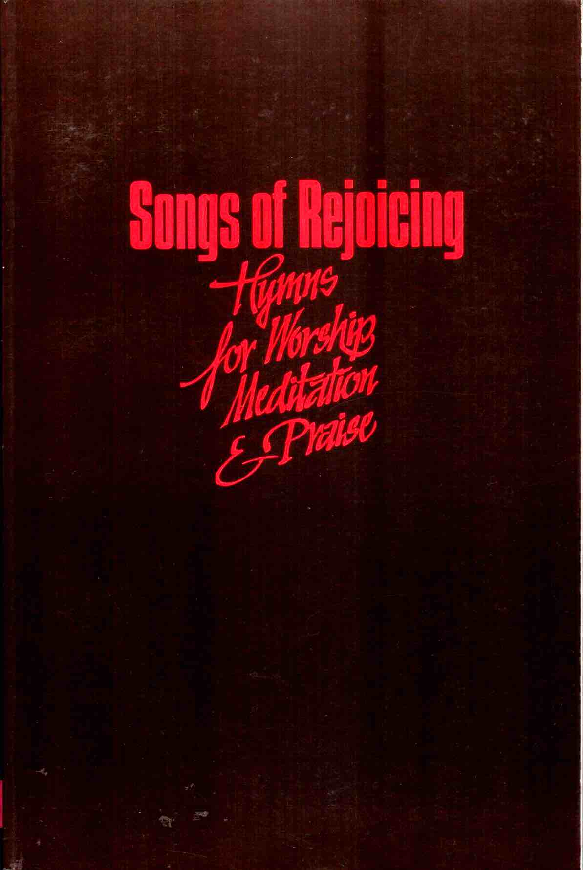 Cover of Songs of Rejoicing