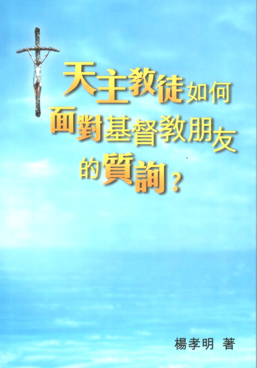 Cover of 天主教徒如何面對基督教朋友的質詢?