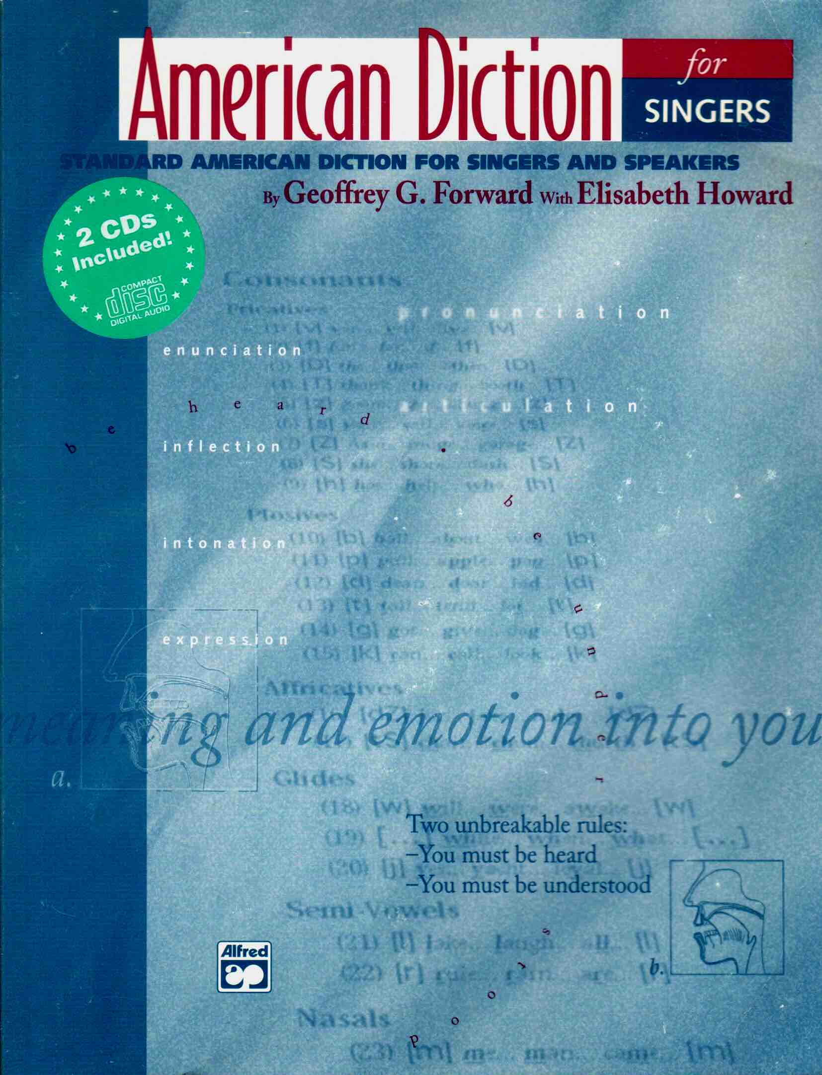 Cover of American Diction for Singers