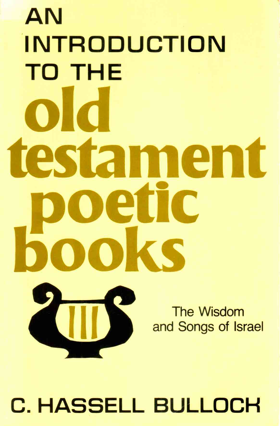 Cover of An Introduction to the Old Testament Poetic Books