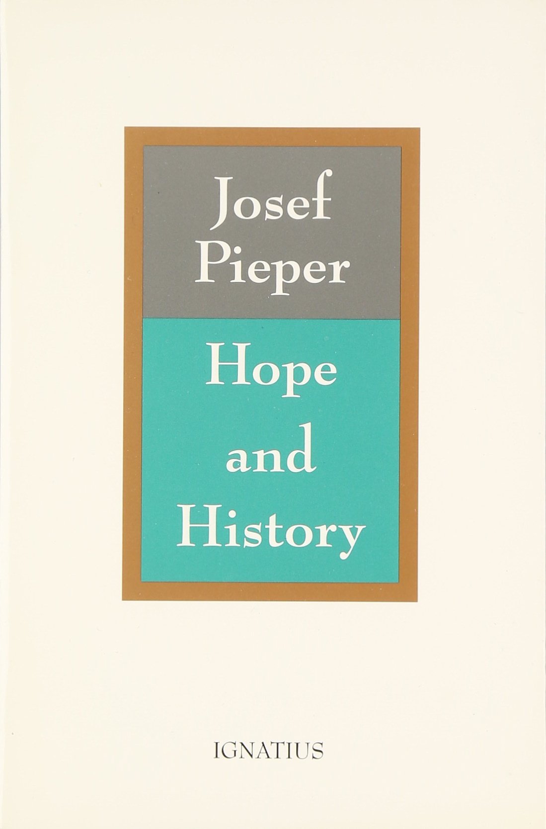 Cover of Hope and History