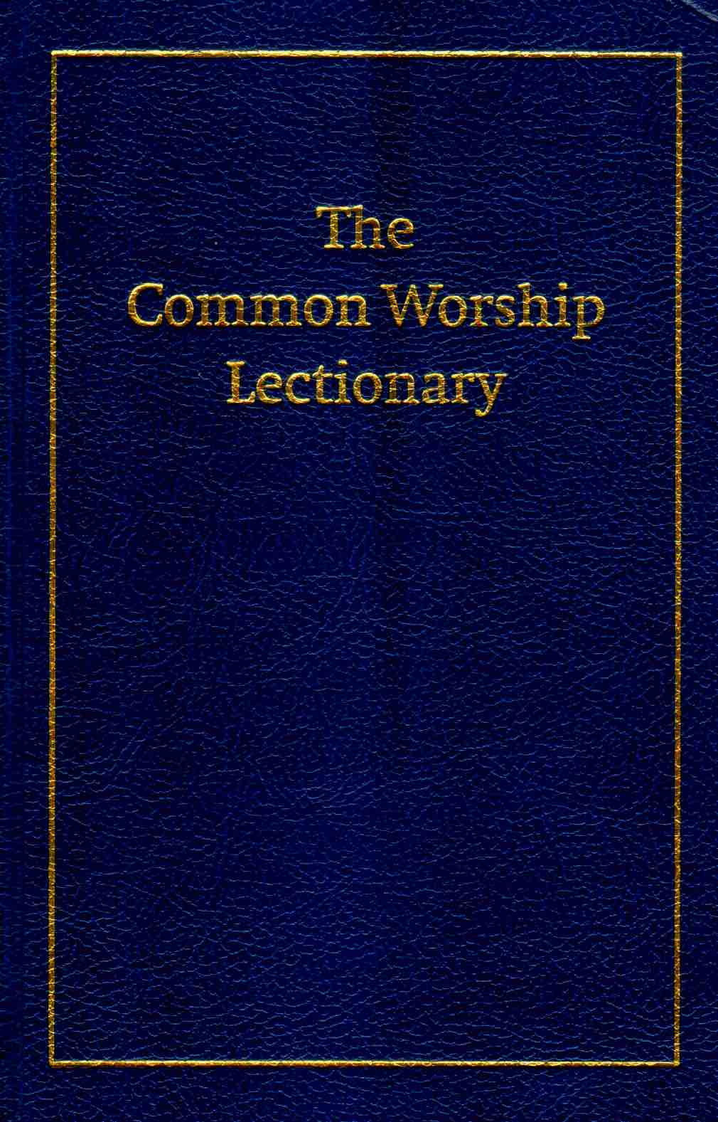 Cover of The Common Worship Lectionary