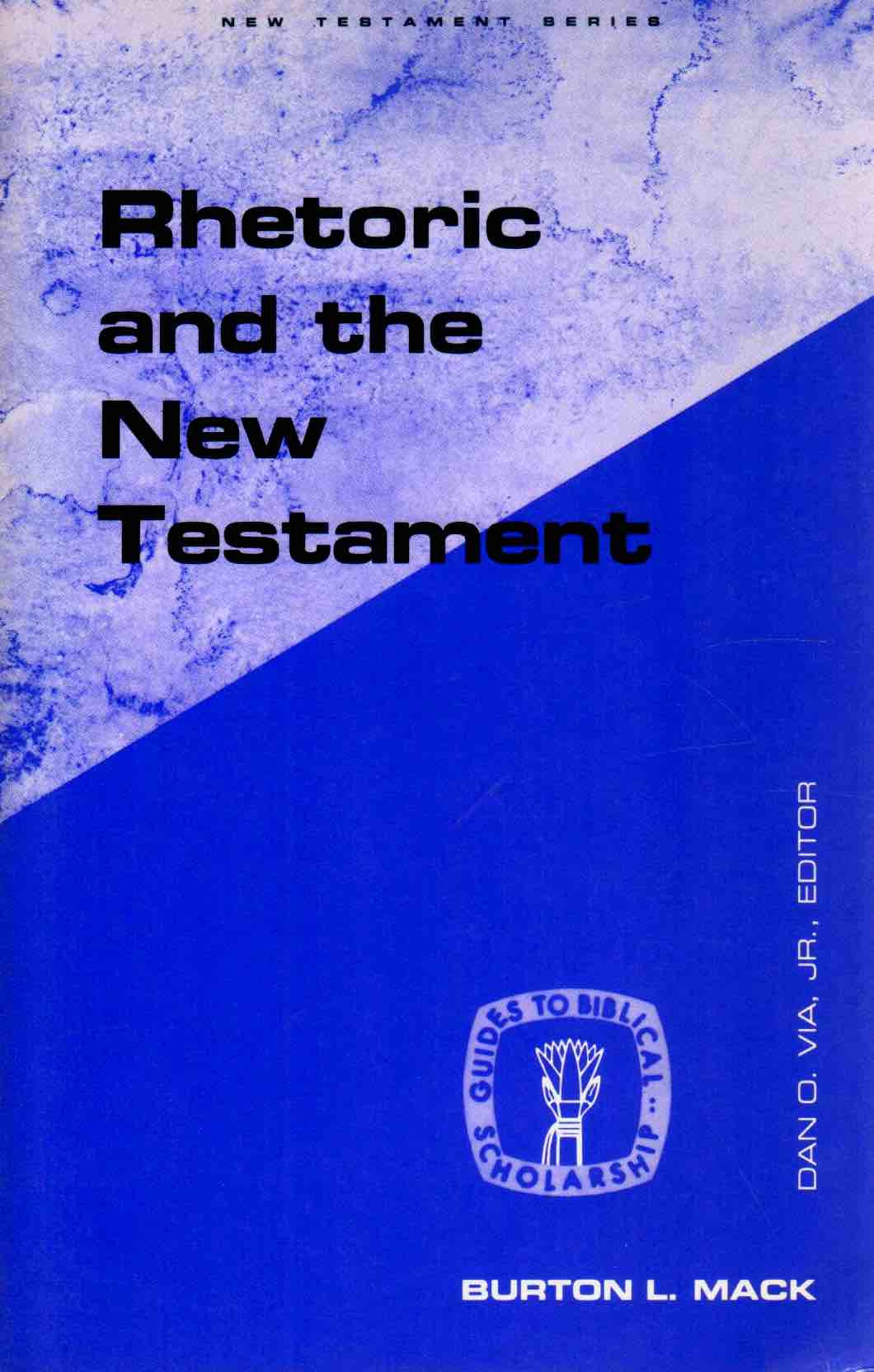 Cover of Rhetoric and the New Testament