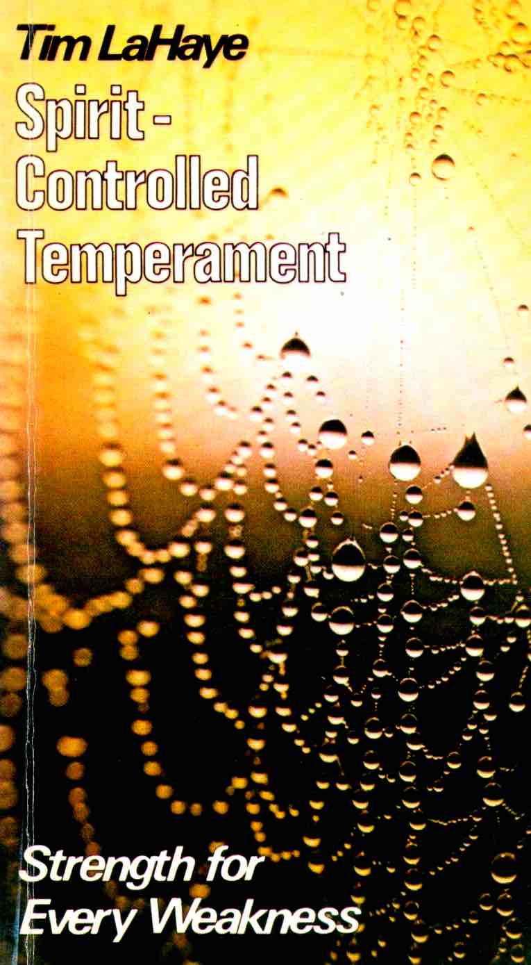 Cover of Spirit-Controlled Temperament