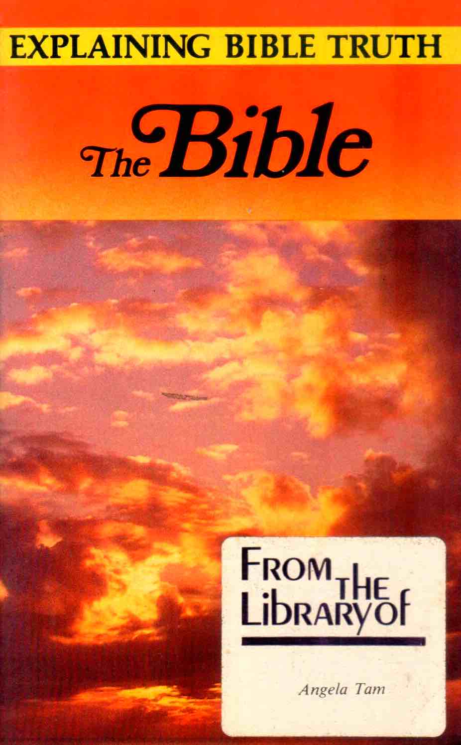 Cover of The Bible