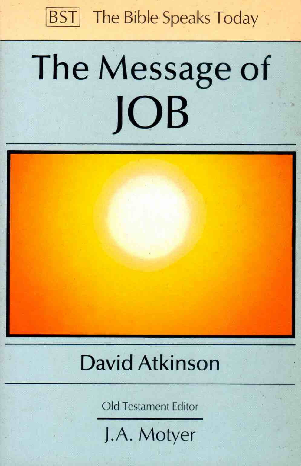 Cover of The Message of Job