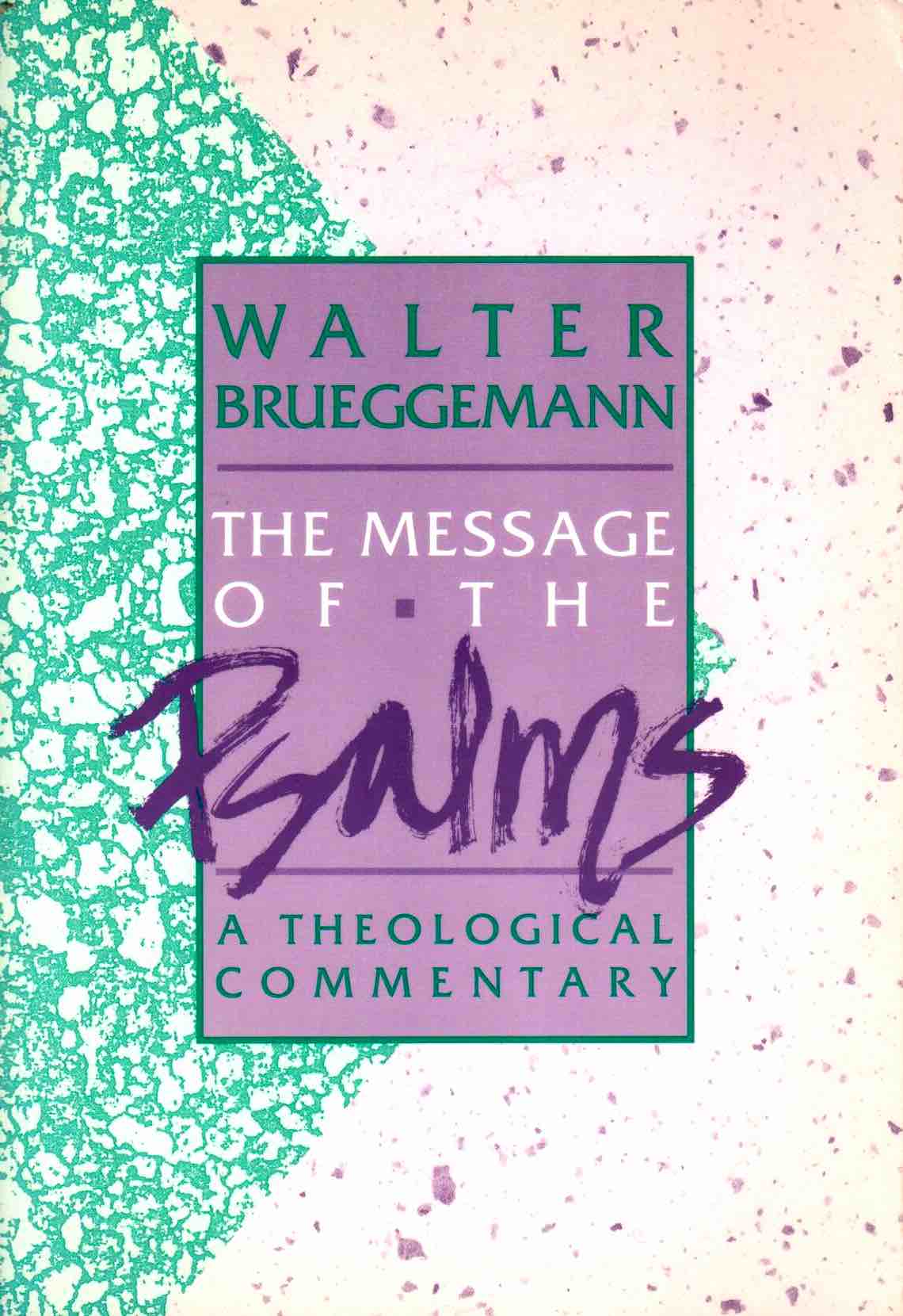 Cover of The Message of the Psalms