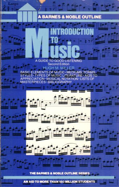 Cover of Introduction to Music