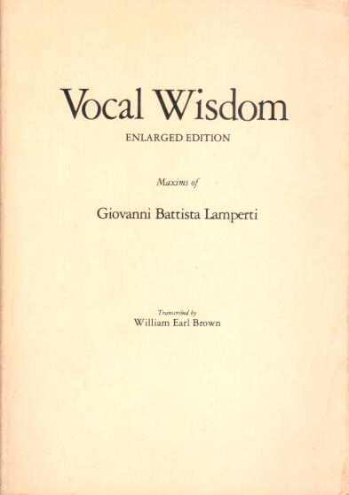 Cover of Vocal Wisdom