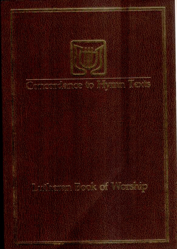 Cover of Concordance to Hymn Texts