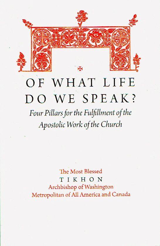 Cover of Of What Life Do We Speak?