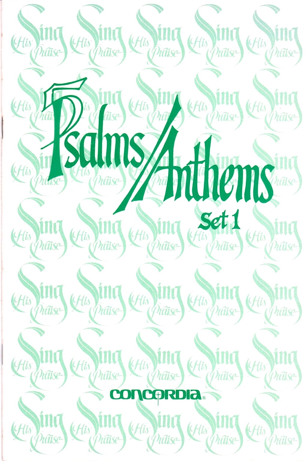 Psalms/Anthems Set 1